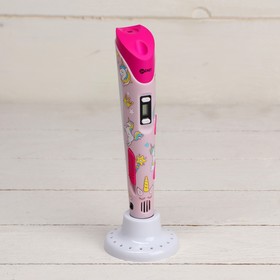 

3D ручка 3Dali Plus Unicorn, ABS и PLA, + пластик ABS-10, 10 цветов по 10 метров