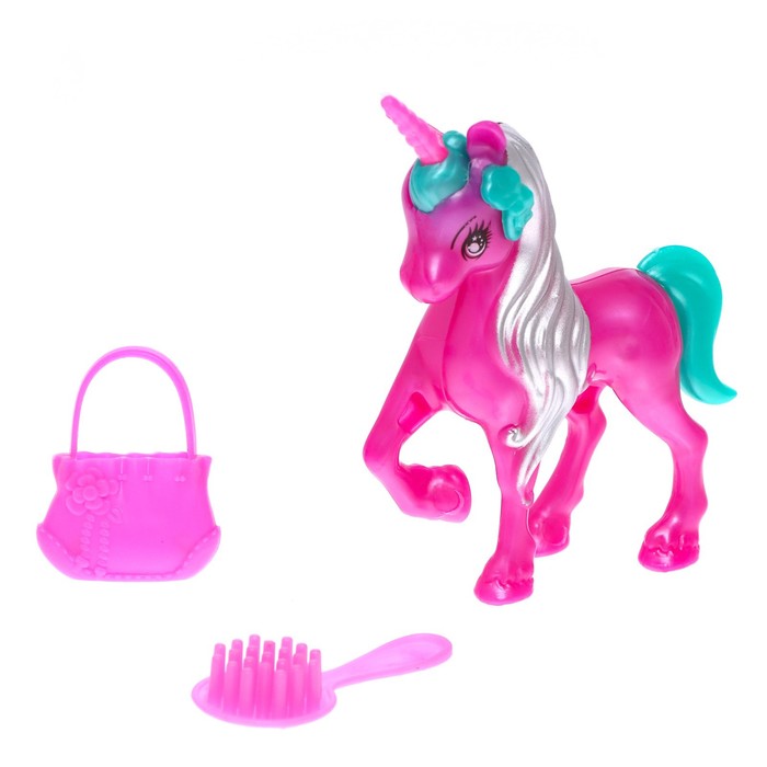Игрушка «Единорог» с аксессуарами, МИКС lavanda лошадь единорог с аксессуарами цвета микс