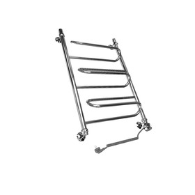 

Полотенцесушитель электрический "ДВИН" W, 1000x600 мм, 1"-1/2", ТЭН справа, хром