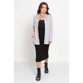 

Жакет женский, размер 46, цвет серый