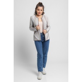 

Жакет женский, размер 50, цвет бежевый