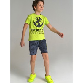 Комплект для мальчика: футболка и шорты, рост 140 см