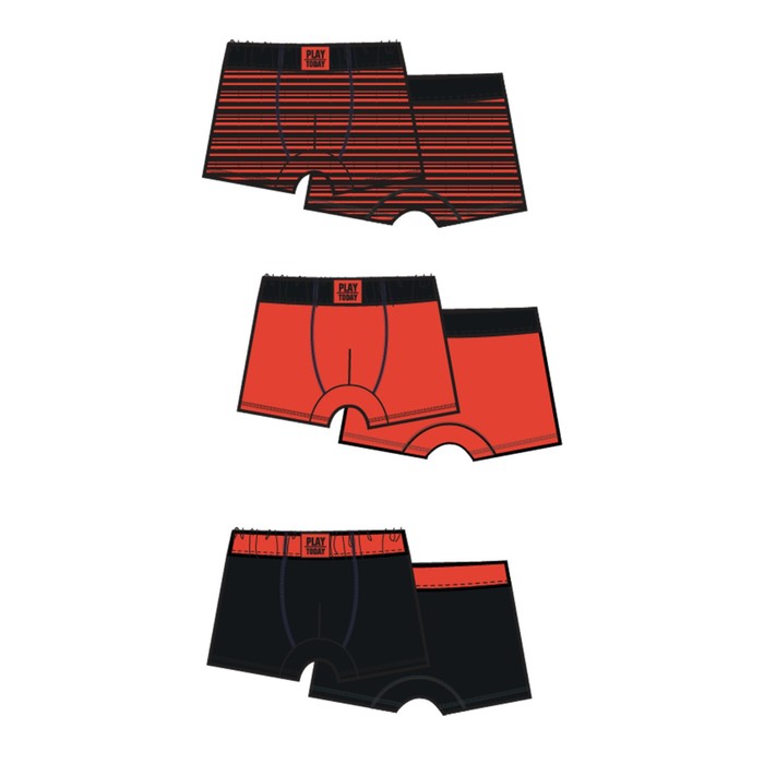 фото Трусы-боксеры для мальчика, рост 158-164 см - 3 шт. playtoday