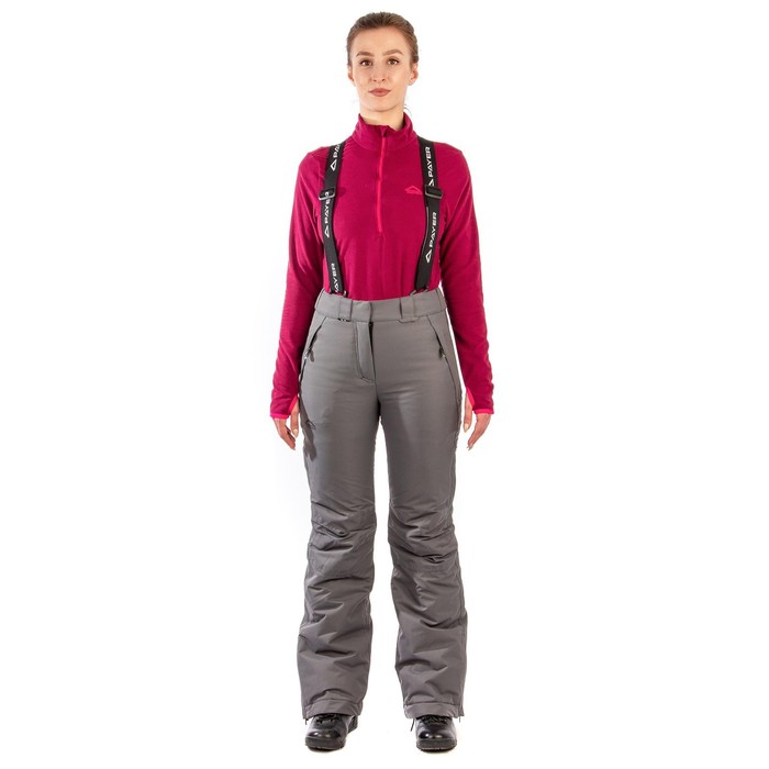 фото Брюки женские payer arctica, таслан добби, графит, р-р 56-58 рост 170-176