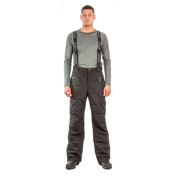 фото Брюки мужские payer arctica, плащевая, черный, р-р 52-54 рост 170-176