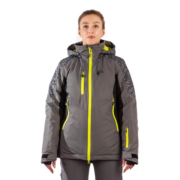 фото Куртка женская payer arctica, таслан добби, графит, р-р 44-46 рост 158-164