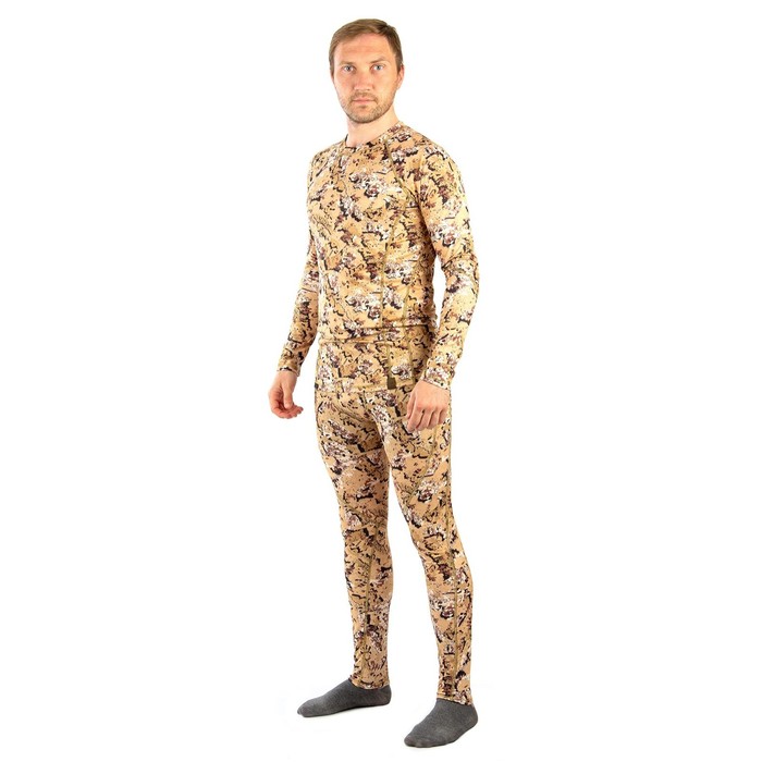 

Термобелье мужское PRIDE Pointer, полиэстер, камыш, р-р 56-58 рост 182-188