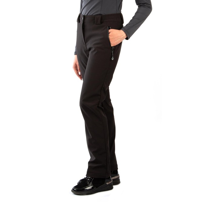 фото Брюки женские grayling ritsa, софт-шелл, черный, р-р 56-58 рост 170-176