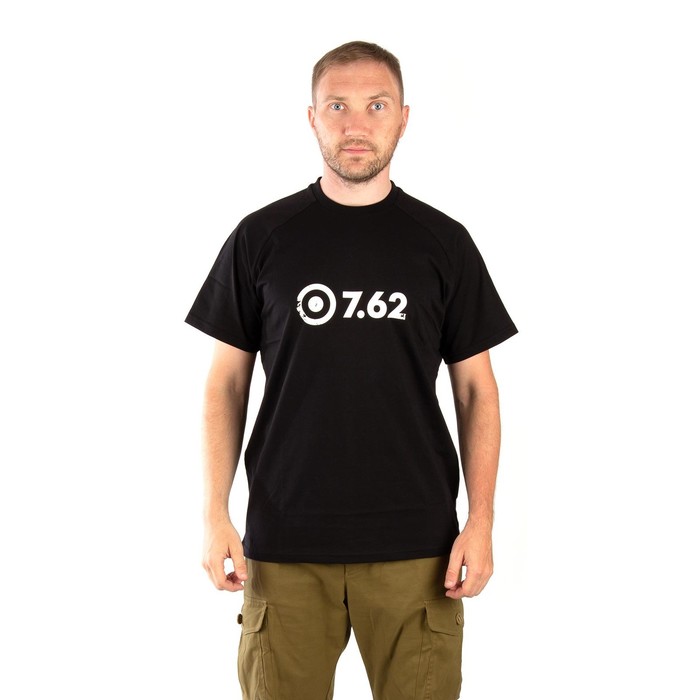 

Футболка 7.62 Logo, хлопок, черный, р-р XS