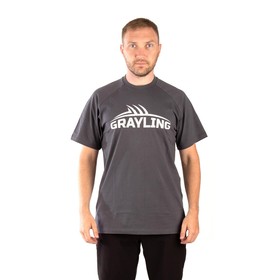 

Футболка GRAYLING Logo, хлопок, графит, р-р L