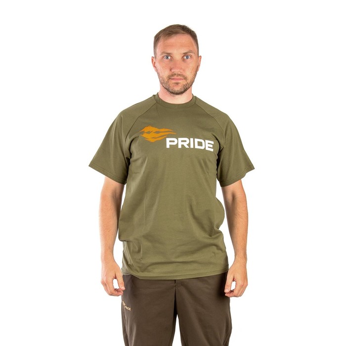 

Футболка PRIDE Logo, хлопок, хаки, р-р M