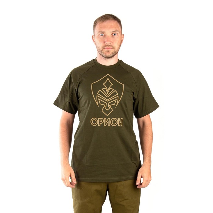 

Футболка ОРИОН Logo, хлопок, хаки, р-р XXL