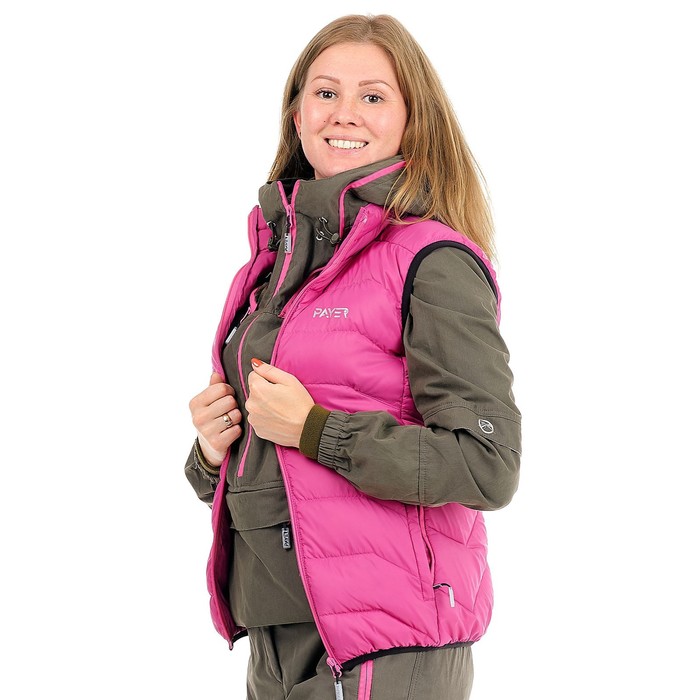 фото Жилет payer "лайт", нейлон, фуксия, р-р 44-46