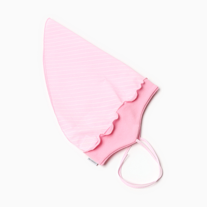 Косынка для девочки, цвет розовый, размер 46-48