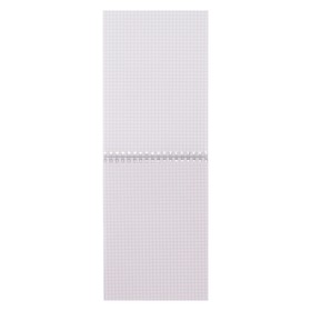 

Блокнот А5, 60 листов в клетку на гребне "Офис", обложка мелованный картон, УФ-лак, блок офсет, МИКС