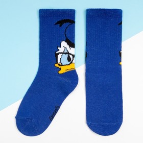 Носки "Donald Duck", Disney, цвет синий, 20-22 см
