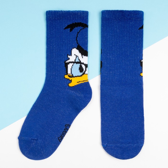 

Носки "Donald Duck", Disney, цвет синий, 22-24 см