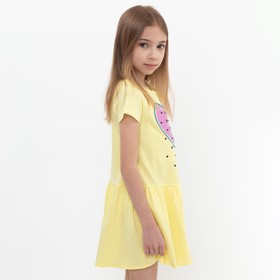

Платье для девочки, цвет жёлтый, рост 110 см