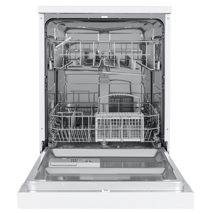 Посудомоечная машина MAUNFELD MWF12I, класс А+, 12 комплектов, 4 режима, белая посудомоечная машина отдельностоящая maunfeld mwf12i 60 см белая ут000010681