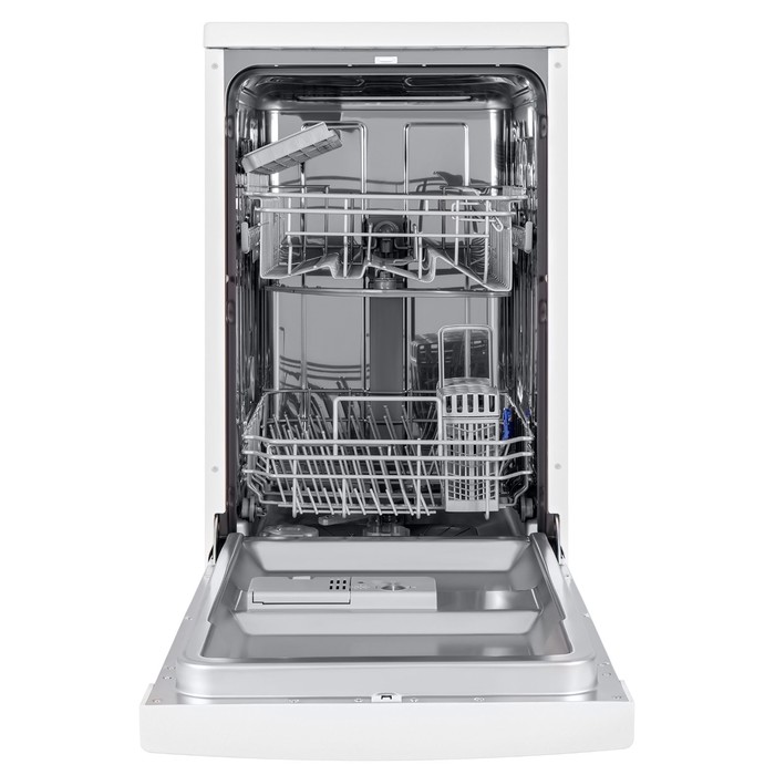 Посудомоечная машина MAUNFELD MWF08B, класс А++, 9 комплектов, 6 программ ,белая настольная посудомоечная машина бирюса dwc 506 5 w 6 комплектов 5 программ белая