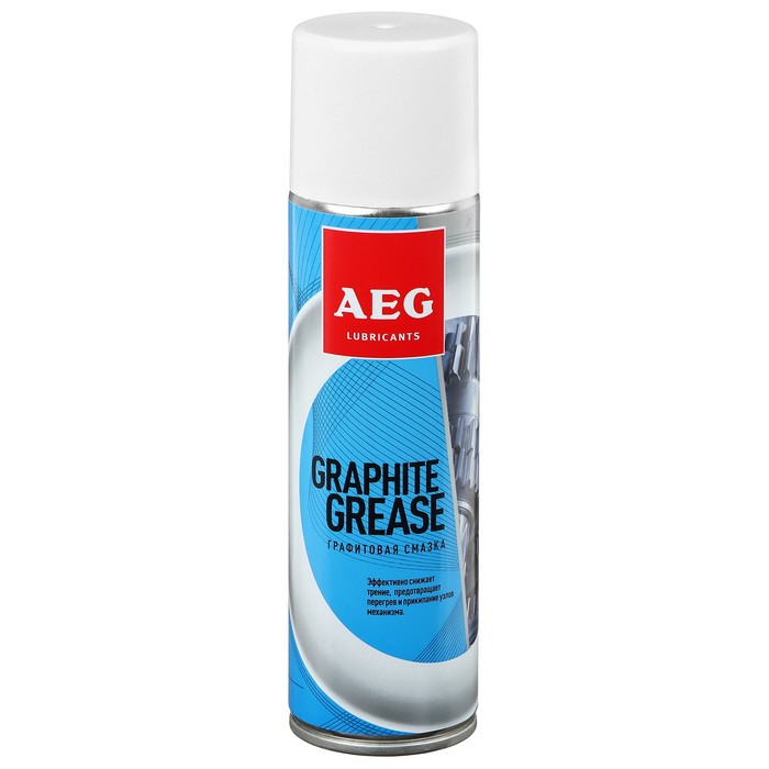 Смазка графитовая AEG, 335мл смазка термоключ жидкий wog 335мл с шоковой заморозкой с распылителем 2в1