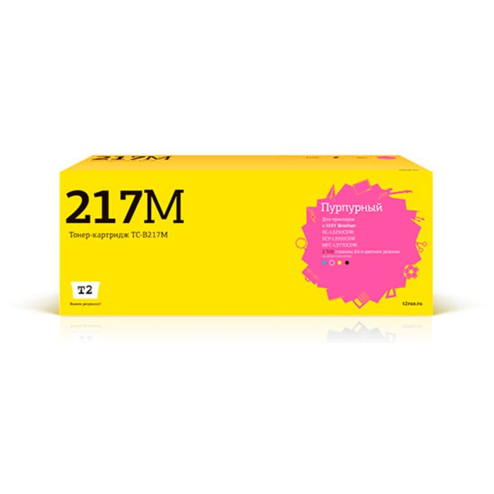 

Картридж T2 TC-B217M (HL-L3230CDW/DCP-L3550CDW/MFC-L3770CDW), для Brother, пурпурный