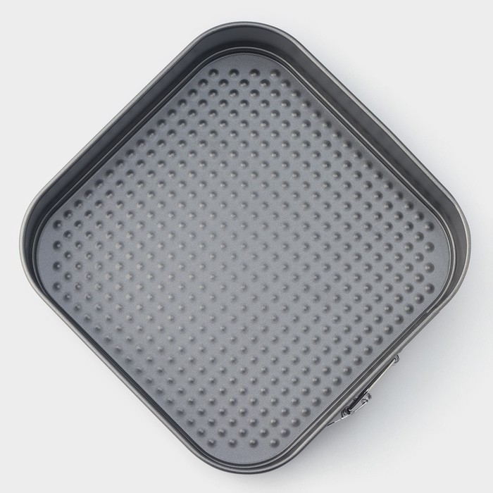 Форма для выпечки разъемная 22х22 см "Элин. Квадрат", антипригарное покрытие