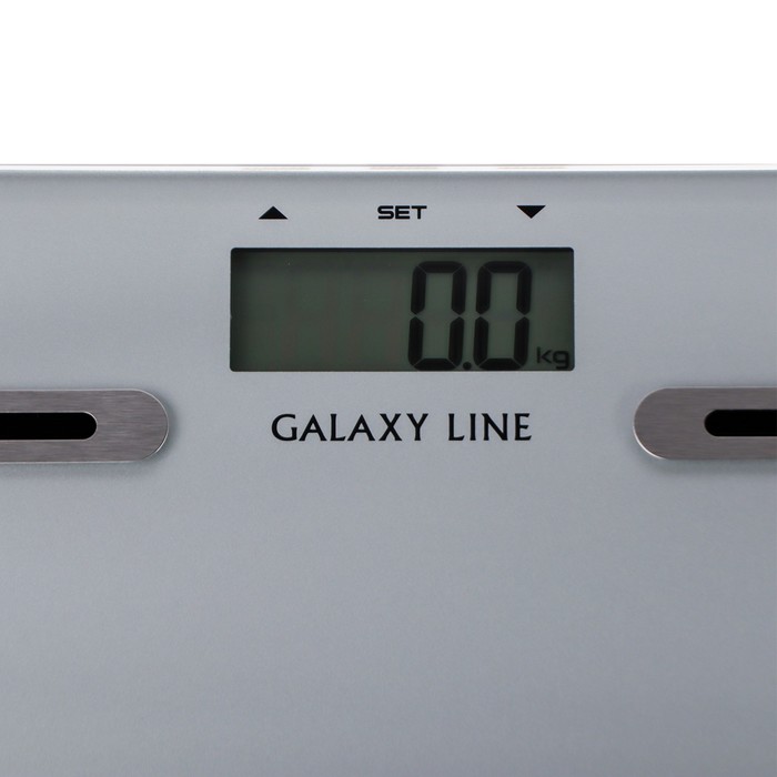 

Весы напольные Galaxy LINE GL 4855, диагностические, до 150 кг, 2хААА (в компл.), белые