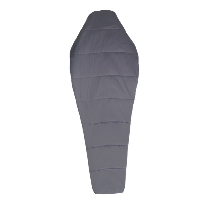 Спальный мешок BTrace Snug, размер L, молния справа, цвет серый, синий