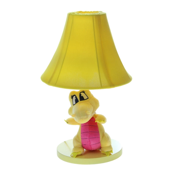 Светильник детский "Плюшевый динозаврик", жёлтый