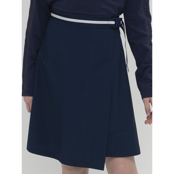 Юбка для девочек, рост 146 см, цвет темно-синий юбка для девочек рост 146 см цвет лазурный