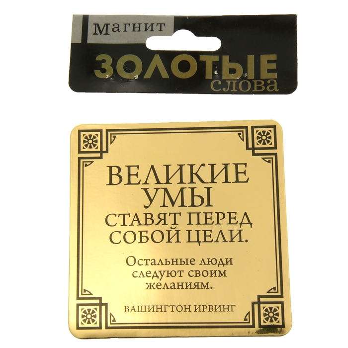 Магнит полимер "Великие умы"