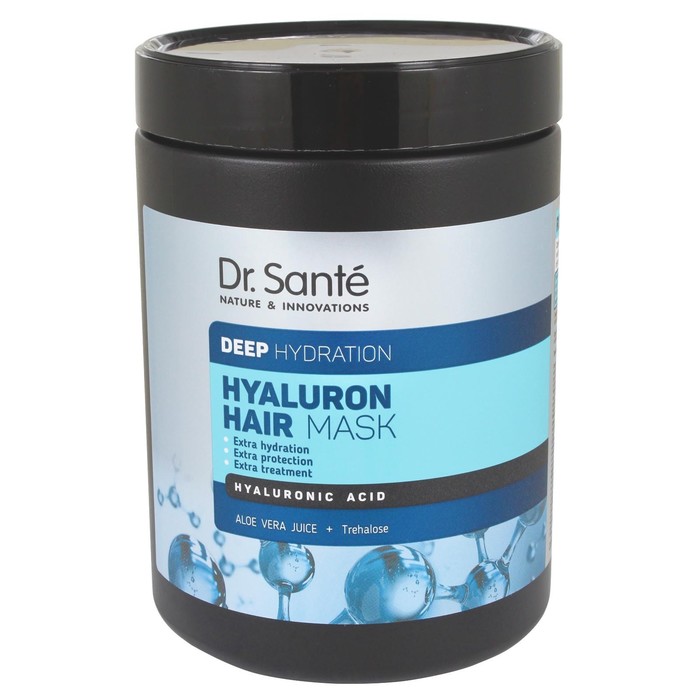 Маска для волос Dr.Sante Hyaluron Hair Deep hydration, 1000 мл