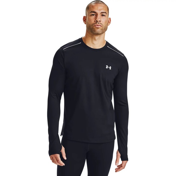 фото Лонгслив мужской under armour empowered ls crew, размер 46-48 (1356148-001)
