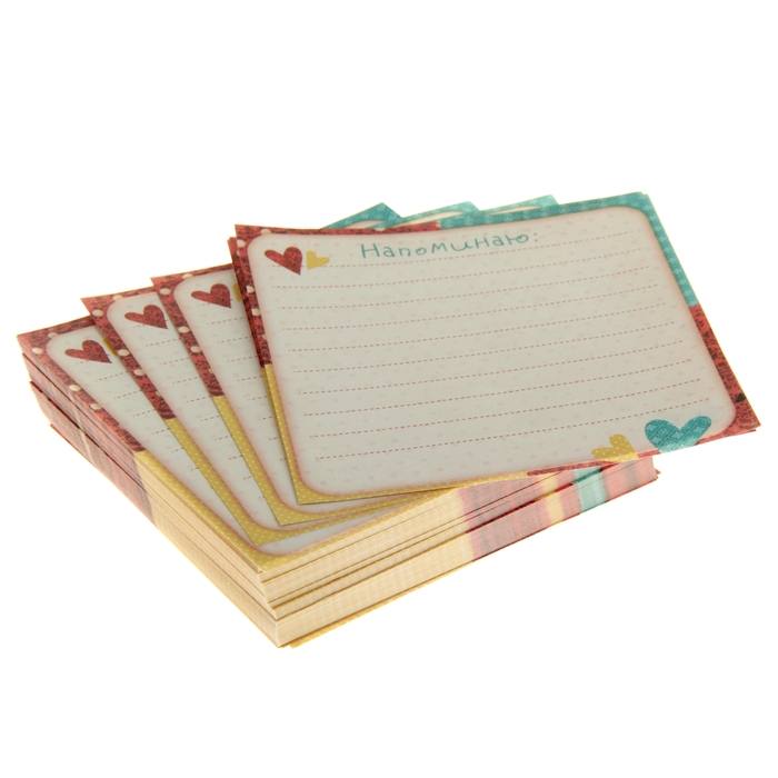 Бумага для записей в коробке "Няшки-напоминашки" 250 листов