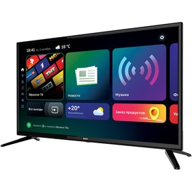 

Телевизор BBK 32LEX-7387/TS2C, 32", 1366x768, DVB-T2/C/S2, HDMI 3, USB 2, SmartTV, чёрный
