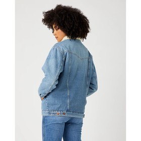 

Джинсовая куртка Wrangler Women Heritage Sherpa Jacket, размер 40 (W460SF35K)