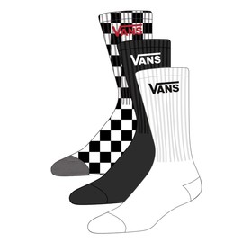 

Носки 3 пары Vans Mn Classic Crew 3PPK, размер OS Tech size (V00XSE95Y)