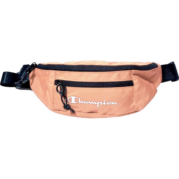 Сумка поясная Champion Belt Bag Uni, отдел на молнии, цвет розовый 33х12х9см