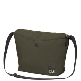 

Сумка Jack Wolfskin NATURE BAG LARGE, отдел на молнии, цвет хаки 22х29х12см