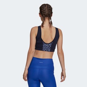 

Топ-бра Adidas W Zebra-Print Crop Top, размер M EUR (GS6347)