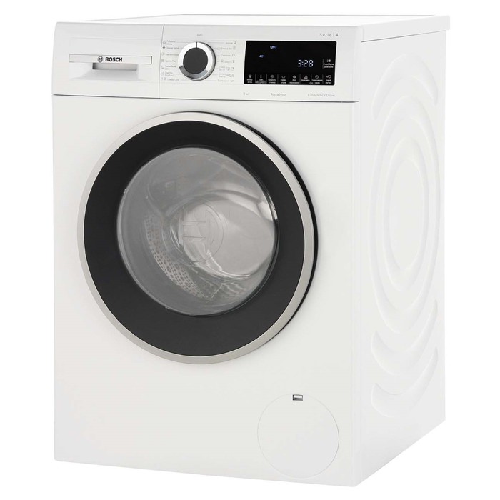 Стиральная машина Bosch Serie 4 WGA242X4OE класс А 1200 обмин до 9 кг белая с черным 9202600₽
