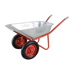 

Тачка строит. усилен., 2 кол: груз/п 320 кг, объём 110 л, пневмоколесо 3.25-8, кузов 0,8 мм