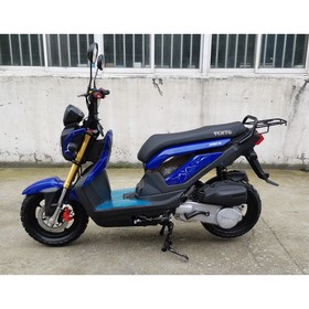 

Скутер VENTO NAKED 150, 49cc HONDA ZOOMER REPLICA, сигнализация, багаж. под кофр, синий