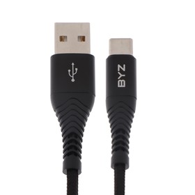 

Кабель BYZ BС-029t, USB - Type-C, 5 А, 1 м, черный