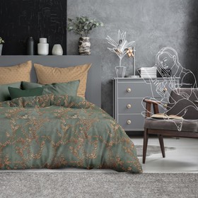 

КПБ «Таинственный сад» евро, размер 220x240 см, 220-215 см, 50x70 см-2 шт.