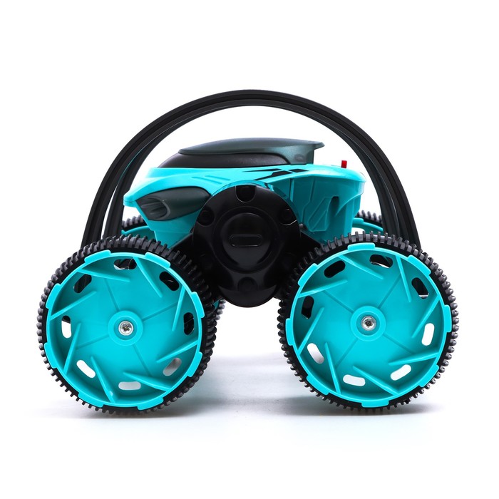 

Машина-перевёртыш радиоуправляемая STUNT, работает от аккумулятора, цвет синий