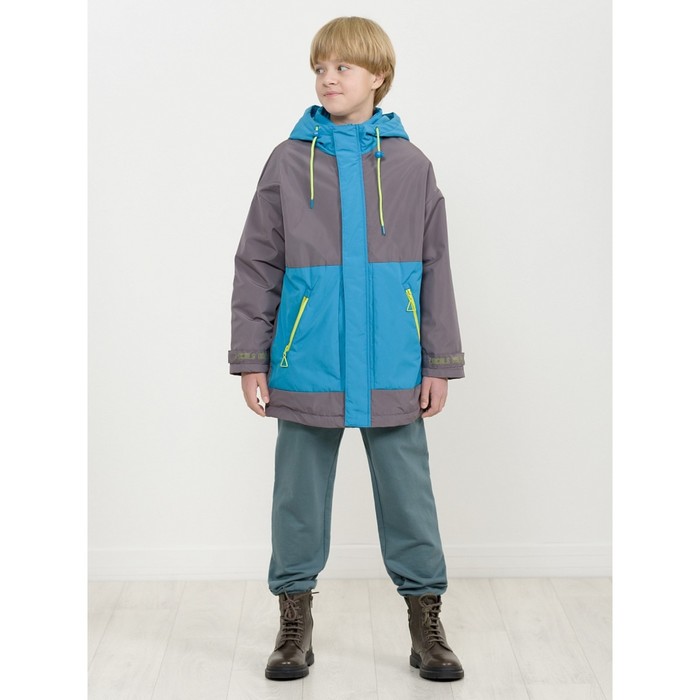 Ветровка для мальчиков, рост 158 см, цвет серый куртка для мальчиков рост 158 см цвет серый