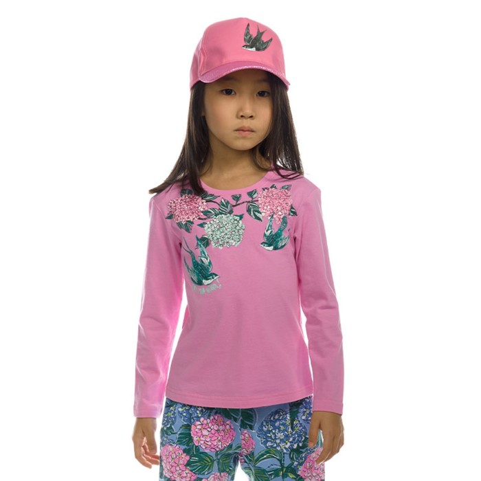 Джемпер для девочек, рост 86 см, цвет розовый джемпер для девочек рост 86 см цвет белый