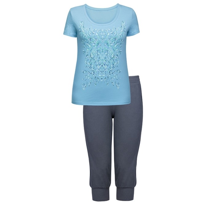 

Пижама женская , размер xs, цвет aqua